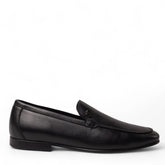 Italian Men Black Leather Shoes #4966